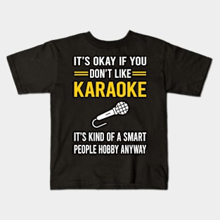 Smart People Hobby Karaoke Kids T-Shirt